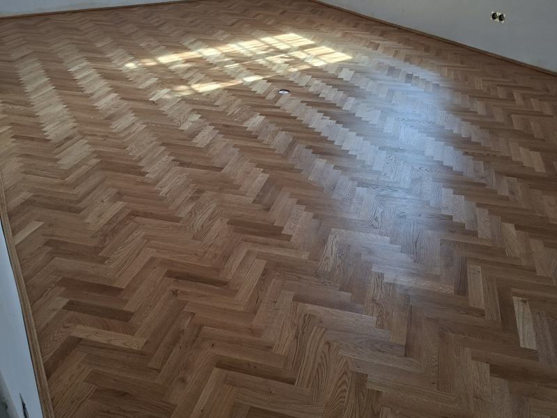 Lamella parketta csiszolva-olajozva
