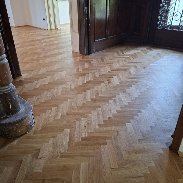 Lamella parketta csiszolva-olajozva